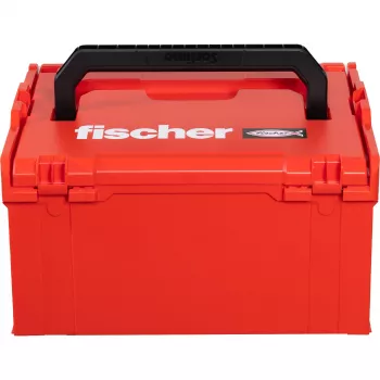 Toolbox FISCHER L-BOXX FLB 238 empty, red/black, modular storage case