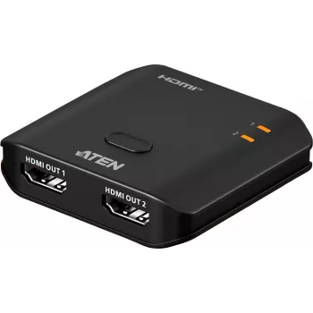 HDMI 2‑port 4K Splitter ATEN VS4812 — distributes one HDMI source to two 4K displays