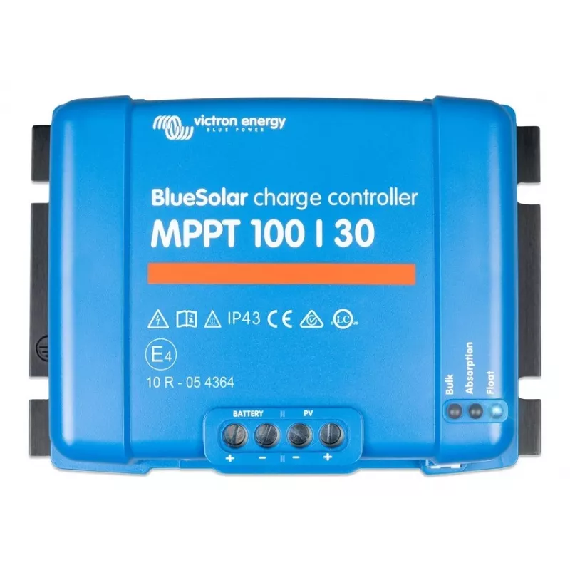MPPT Solar Charge Controller Victron Energy BlueSolar 100/30 — 30A, 100V max PV