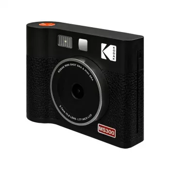 Instant camera Kodak Mini Shot 3 Era — Black, 4Pass printing technology