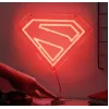 Wall-mount LED neon light Paladone Superman PP14478SMTVN, decorative wall sign