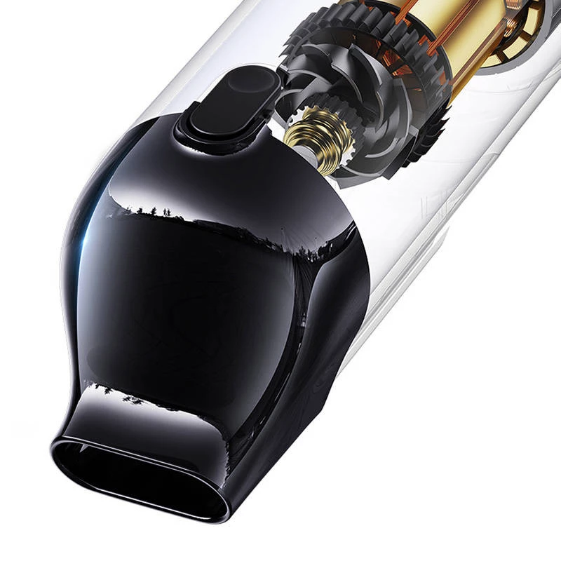 (Black) Baseus A5 Car Vacuum Cleaner 16000pa 130W Auto Vacuum 7500mAh Household Vacuum