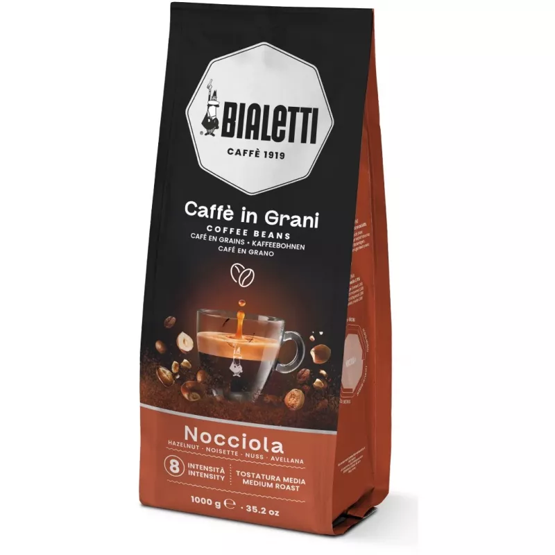 Bialetti Esperto Grani hazelnut coffee beans 1 kg