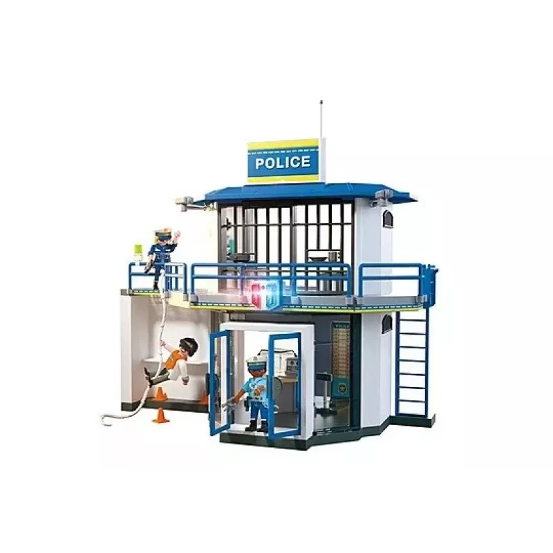 Playmobil Action Heroes 71874 Police Station with Interrogation Room