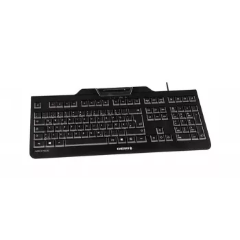 CHERRY KC 1000 SC keyboard USB QWERTZ Swiss Black