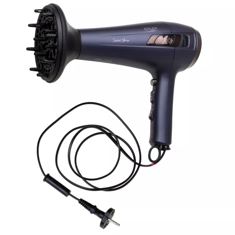Dryer with retractable cord - 2400W + Adler Adler diffuser