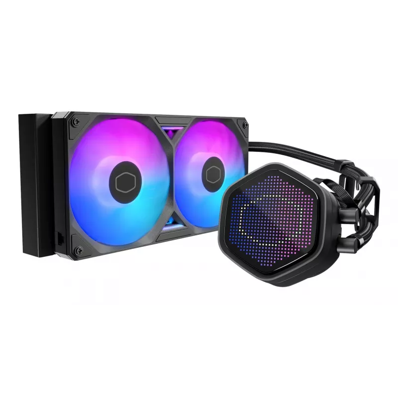 Liquid CPU Cooler Cooler Master MasterLiquid 240 Atmos II 240mm RGB, 240mm radiator, RGB lighting
