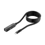 Extender cable Unitek U1335ABK01 USB-C male to female, 10 Gbps, 5 m, black