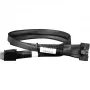 Drive converter bracket icybox MCIO 8i 74-pin SFF-TA-1016 to 2× OCuLink 42-pin 4i MB302L-B