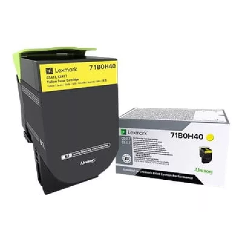 Toner Lexmark TONER REGULAR OPEN YELLOW CRTG 71B0H40 3000 pages
