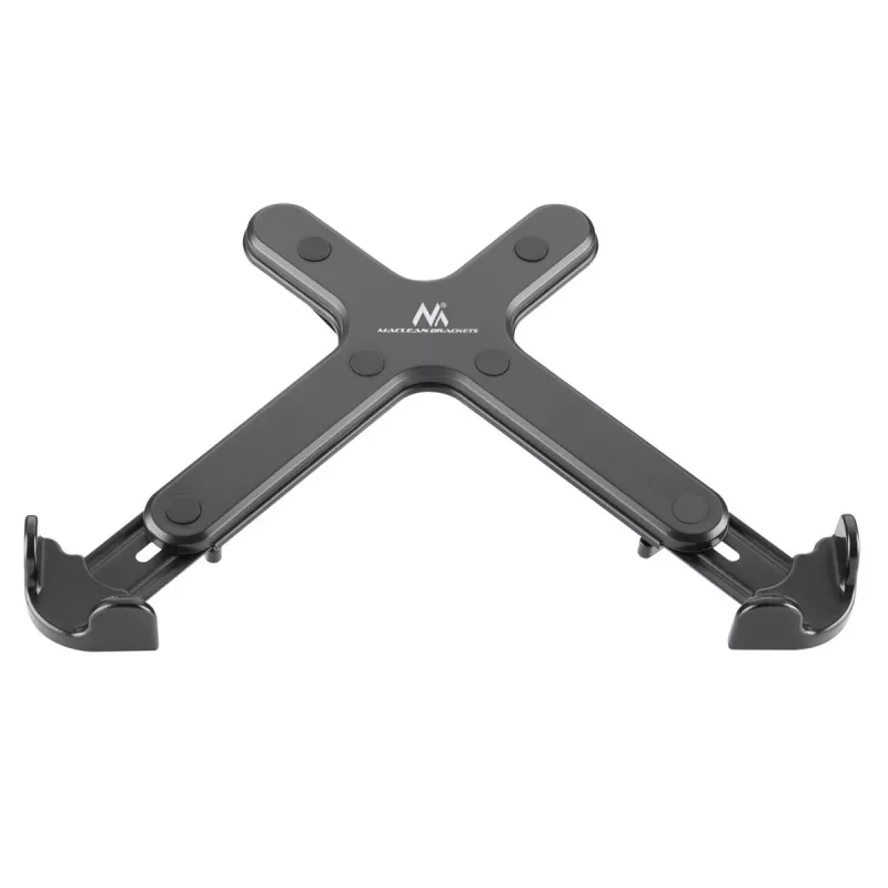 Notebook desk holder MACLEAN MC-836 — adjustable height, ergonomic design, black, for horizontal laptop use (58.5×236×320 mm)