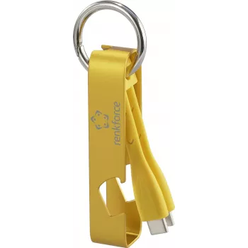 Renkforce RF-6721082 USB Cable Yellow