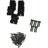 Power plug connector Diverse FMS C137 — 6 contacts, set of 5, grey