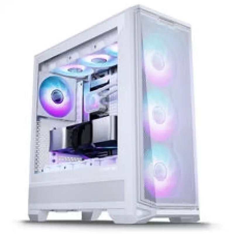 PHANTEKS Eclipse G400A PC-Enclosure + Glacier M25 Gen2 AiO-Liquid Cooling - White