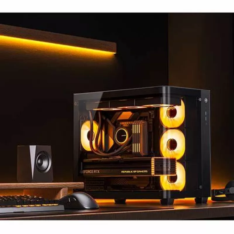 Computer Case Jonsbo TK-3 ATX Black