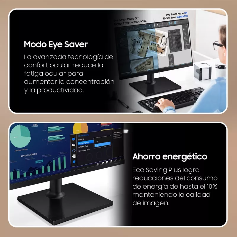 Samsung S27D304GAU computer monitor 68.6 cm (27 inch) 1920 x 1080 pixels Full HD LED Black