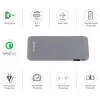 Portable Power Bank Tellur QC 3.0 Fast Charge, 5000mAh
