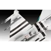 Plastic model airplane REVELL F-16 Falcon 50th Anniversary kit 1:32 scale