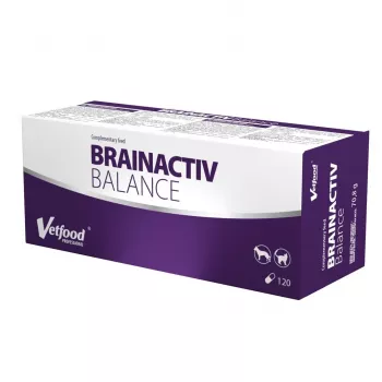 Vetfood Brainactiv Balance supplement for dogs and cats, 120 capsules