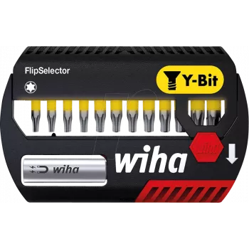 Screwdriver bit set Wiha FlipSelector Y 13 pcs