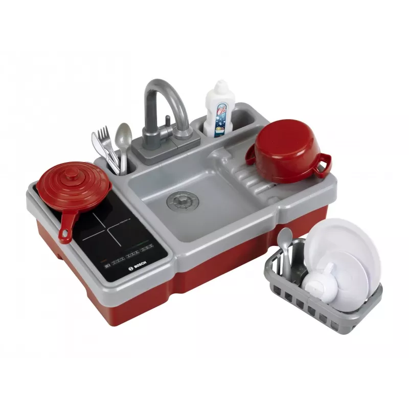 Toy sink with water function and light KLEIN model 7110 – children's play kitchen accessory