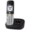 DECT telephone Panasonic KX-TGU430 wireless handset, speakerphone, Caller ID, 2.4 inch display, 1000-entry phonebook, grey/black