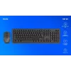 Savio KB-03 keyboard Mouse included Home/Office USB QWERTY US English Black