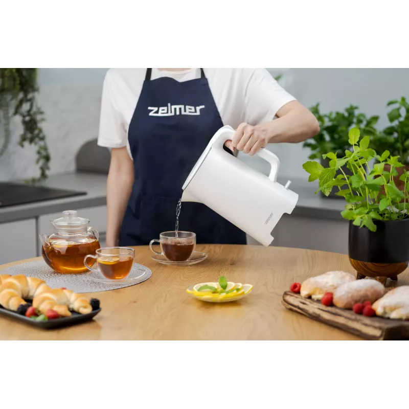 Electric kettle Zelmer 1.7L 2200W Silver