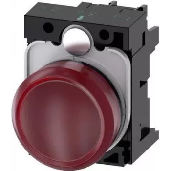 Siemens indicator light Flat Red 24 V/AC, 24 V/DC SIRIUS ACT 3SU1102-6AA20-1AA0 1 pc(s) (3SU1102-6AA20-1AA0)