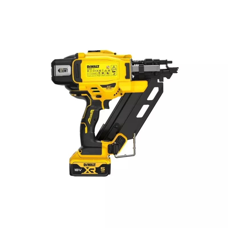 Nailer DeWALT DCN930N-XJ 18V cordless angled magazine, 2.8 mm, 5–90 mm staples, 55-capacity