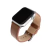 Leather watch strap FIXED FIXLST-434-BRW for Apple Watch 42/44/45/46/49 mm — brown
