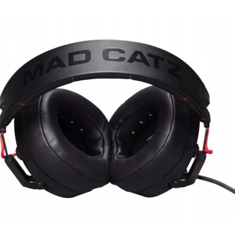 Headset mad-catz P.I.L.O.T. 3 — wired binaural gaming headset, 3.5 mm, 50 mm drivers, 105 dB sensitivity, black