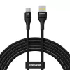 Baseus Flash 2 USB A to USB C fast charging cable 2 m 100 W Black