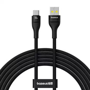 Baseus Flash 2 USB A to USB C fast charging cable 2 m 100 W Black