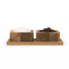 Salt and pepper mill set Salter Toronto BW127821EU7 — manual ceramic grinders, compact pinch-pot design