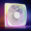 120mm Case Fan Sharkoon SHARK Lights RGB PWM White — RGB lighting, PWM speed control