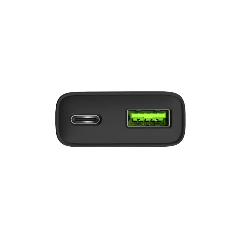 Power adapter NATEC Ribera NUC-2377 — 1×USB-A, 1×USB-C, 3 A output