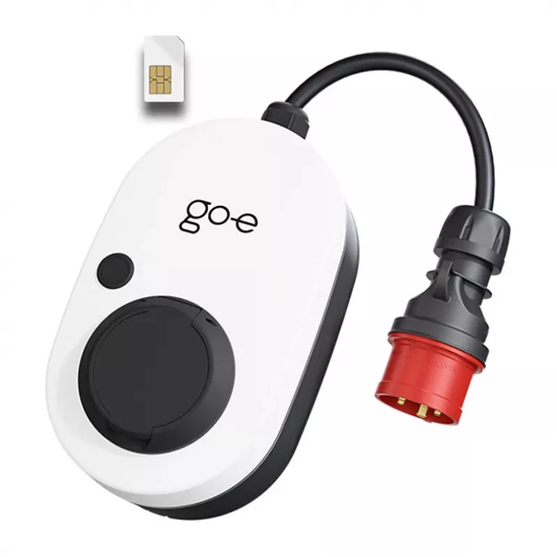 go-e Gemini flex 2.0 Black White Wall Charger 11000W Type 2