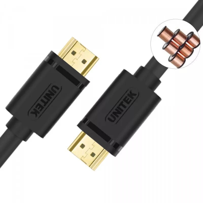 UNITEK Y-C137M HDMI cable 1.5 m HDMI Type A (Standard) Black