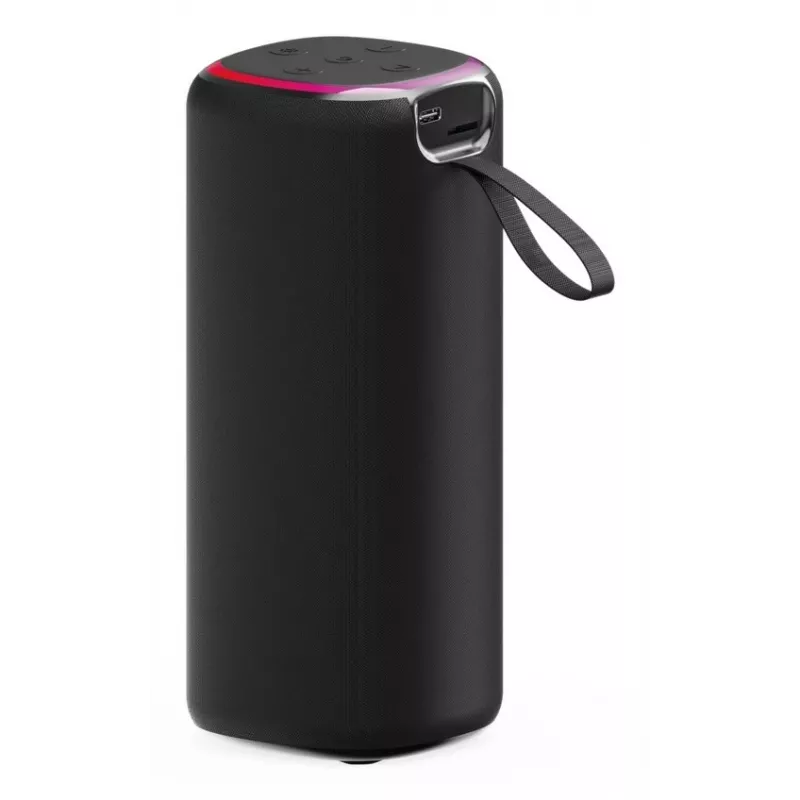 Gembird GMB Audio SPK-BT-LED-08L portable/party speaker Stereo portable speaker Black 10 W