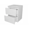 MALWA M2 WHITE BEDSIDE TABLE