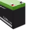 Qoltec 53062 AGM battery | 12V | 7.2 Ah | max 108A