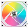 Lian Li UNI FAN SL-INF 140 ARGB Reverse Blade PWM Case Fans - White, 3-Pack