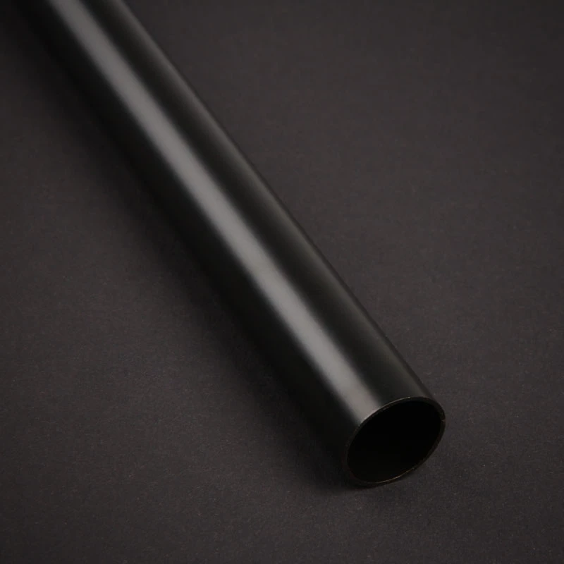 Hard Tubing 16mm OD BitsPower None Chamfer Brass Tube 500mm — carbon finish