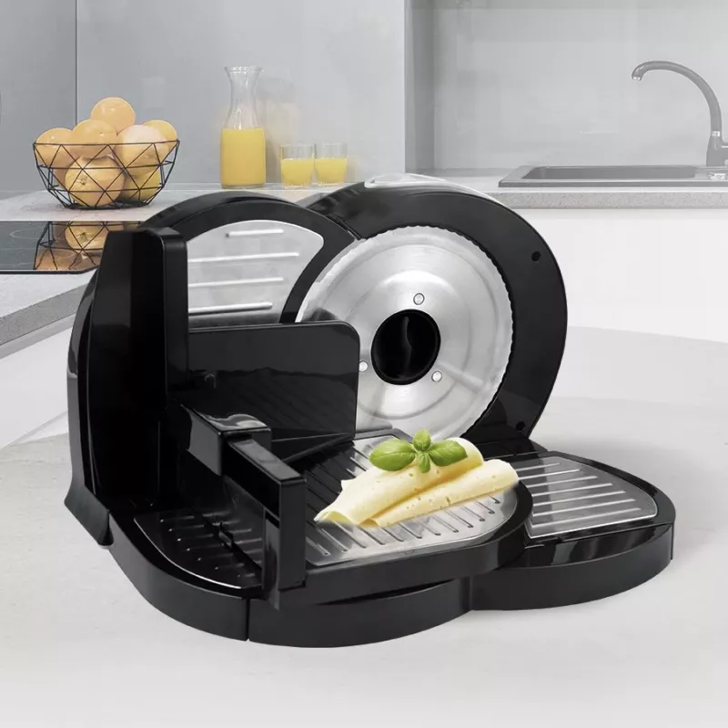 Food slicer Maestro MR-591 — electric kitchen slicer, model MR-591, black