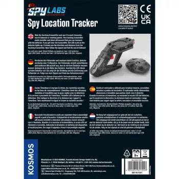 Spy Labs Incorporated Spy Location Tracker, Detektiv-Sets internationale Version