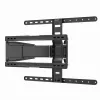 Full-motion TV wall mount GEMBIRD WM-90ST-02 for 43–90 inch screens, articulating bracket, VESA 100x200–600x400, 50 kg capacity
