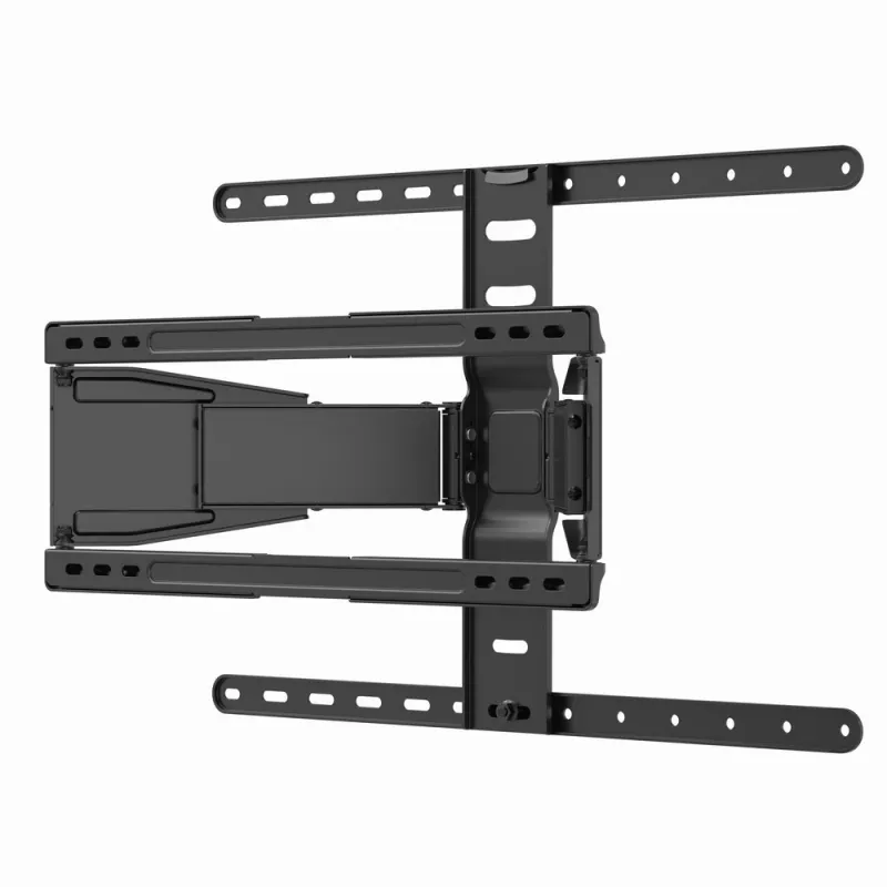 Full-motion TV wall mount GEMBIRD WM-90ST-02 for 43–90 inch screens, articulating bracket, VESA 100x200–600x400, 50 kg capacity