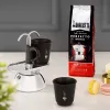 Bialetti Mini Express Induction Moka Pot Set 7310, 2 Cups with 2 Glasses