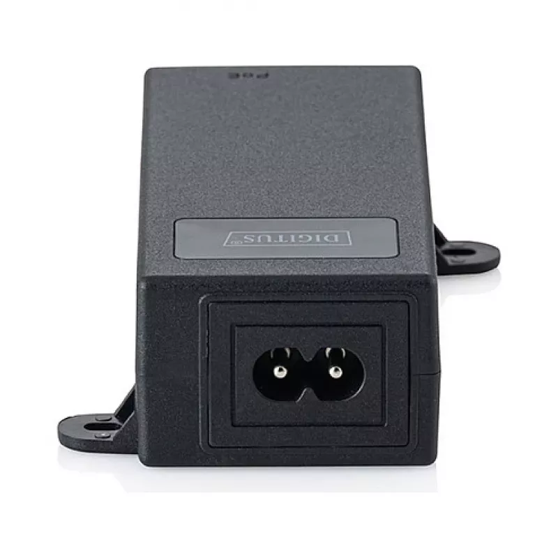 PoE++ Injector DIGITUS DN-95104-1 — Gigabit Ethernet 802.3bt, 60W, 55V, 100m, black